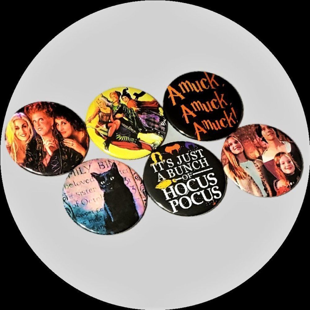 Hocus Pocus Movie Magnets Halloween Decorations